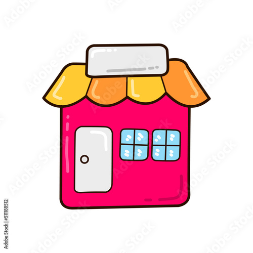 Shopping shop vector illustration