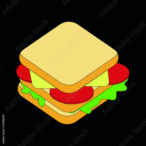 sandwich with cheese