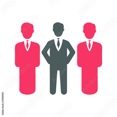 Businessman, executive, manager icon 