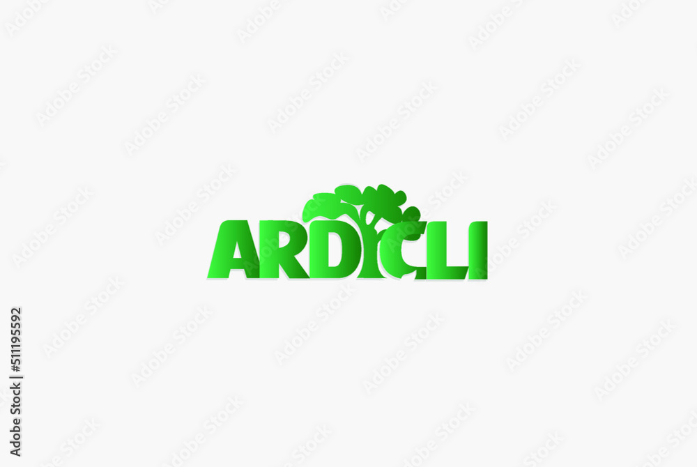 big tree simple logo design