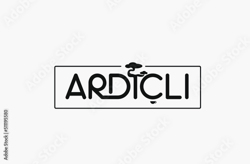 logo design with juniper bonsai tree