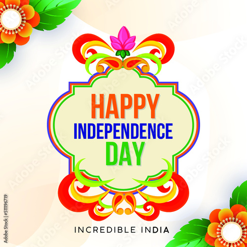  Indian Independence Day 15 August National Poster Social Media Poster Banner Free Vector 
