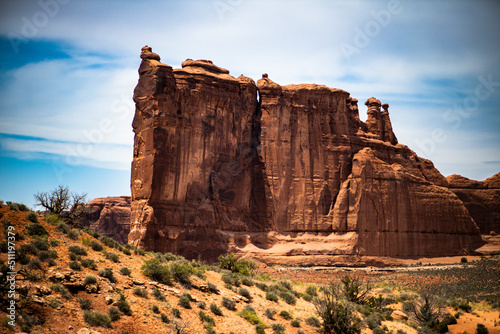 Red rock