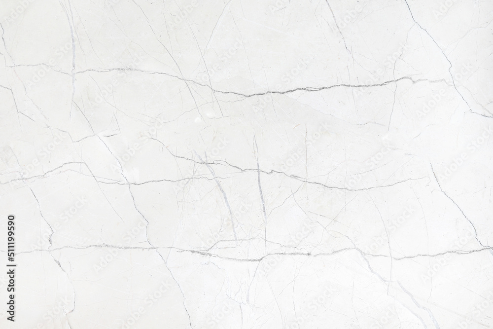 Obraz premium White marble texture abstract background pattern with high resolution.