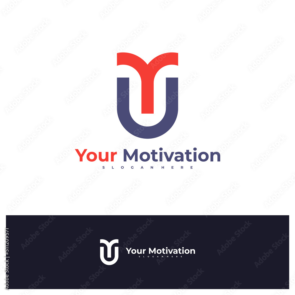 Letter M U logo design vector template, Initial MU logo concepts illustration. Letter M U logo design vector template, Initial MU logo concepts illustration.