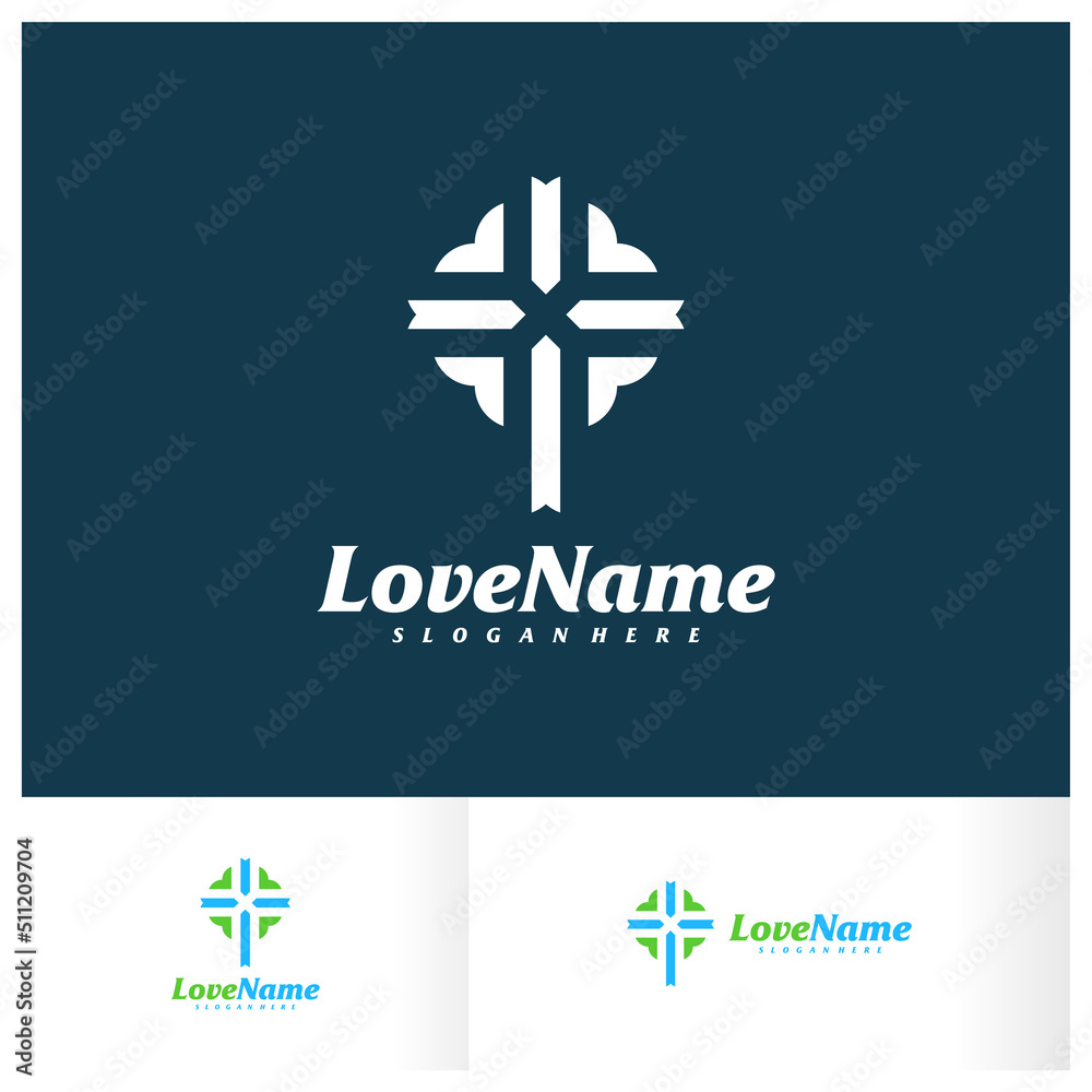 Obraz premium Love logo design vector template, Creative Love logo concepts illustration.