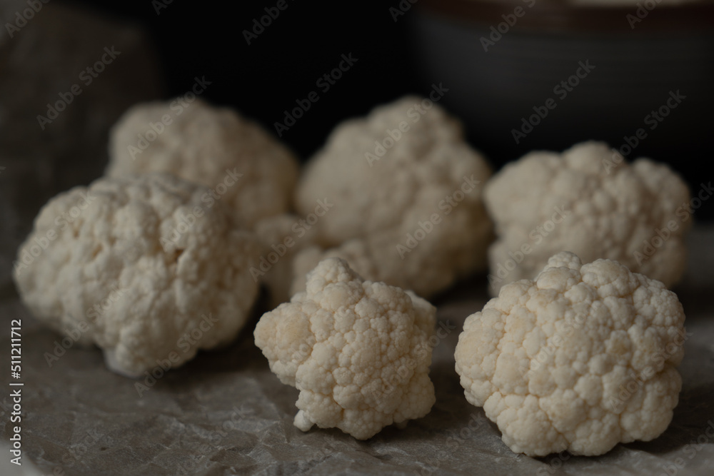 cauliflower inflorescences cauliflower inflorescences