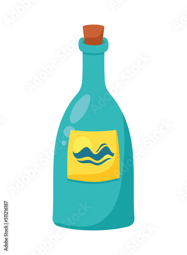 bottle nautical message