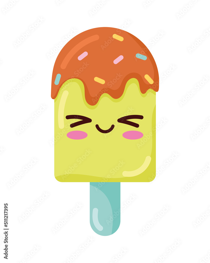 lemon ice cream Kawaii sweet lemon ice cream Kawaii sweet