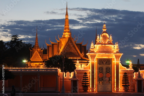 Royal Palace Entrance Phnom Penh