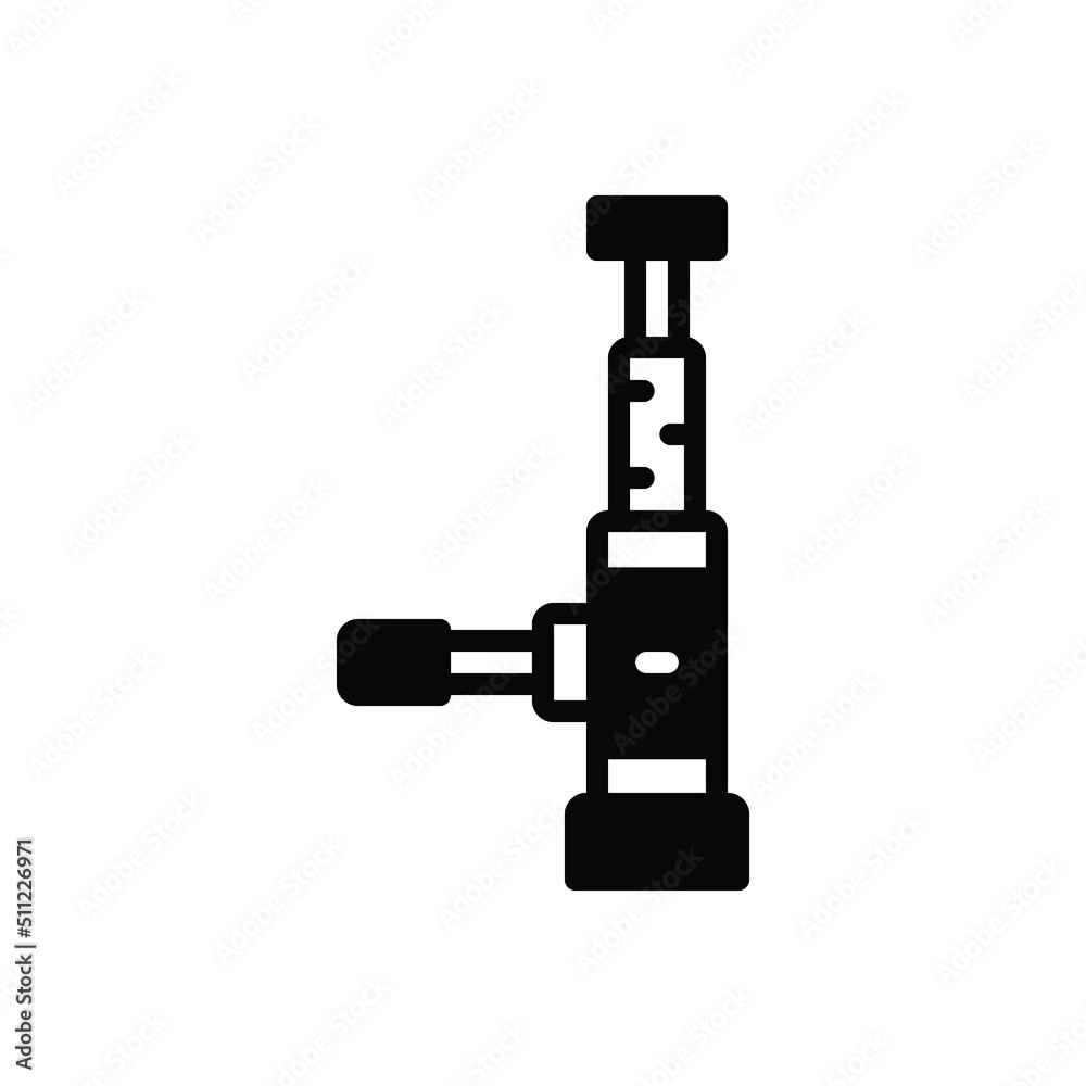 Black solid icon for jack fix Black solid icon for jack fix