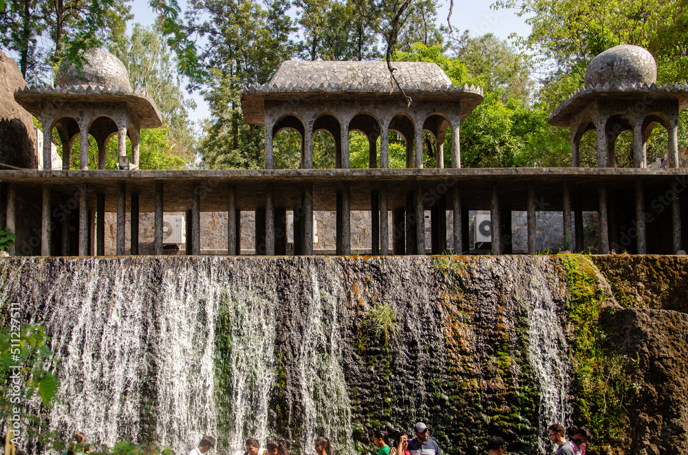 Rock garden situated at Chandigarh, India Stock Photo | Adobe Stock