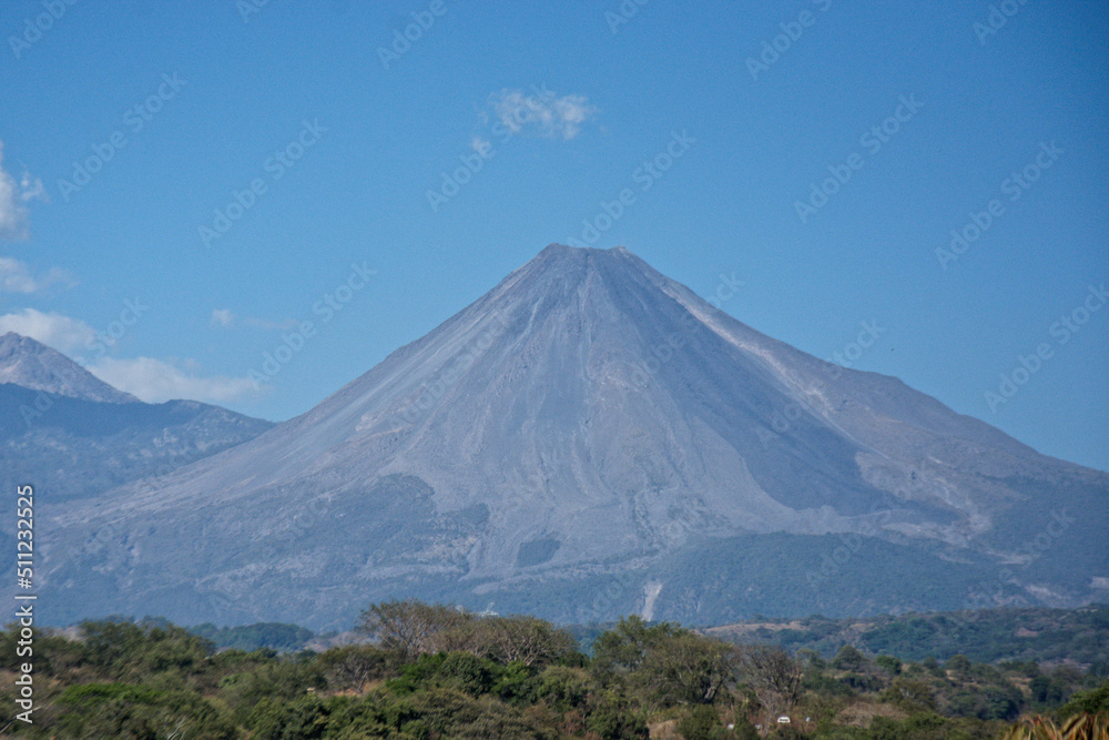 Colima Volcano in Mexico.