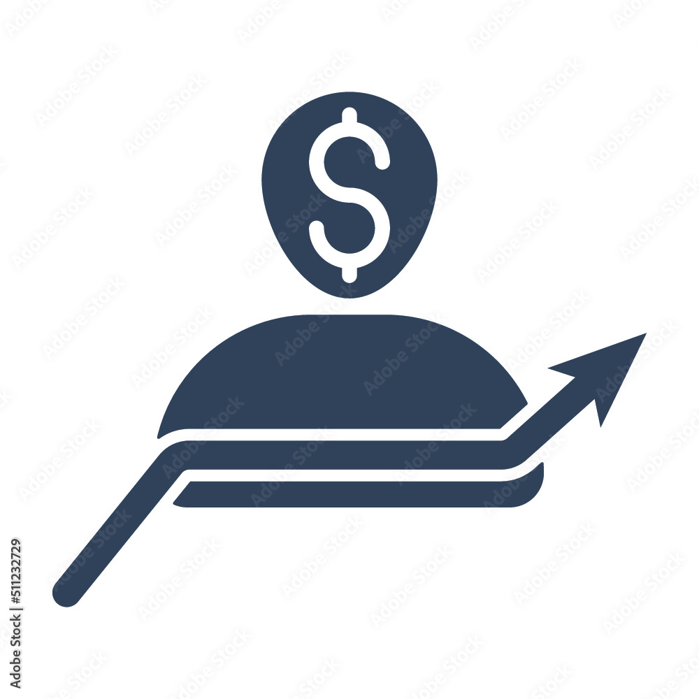 Businessman, financial, success, successful icon Businessman, financial, success, successful icon