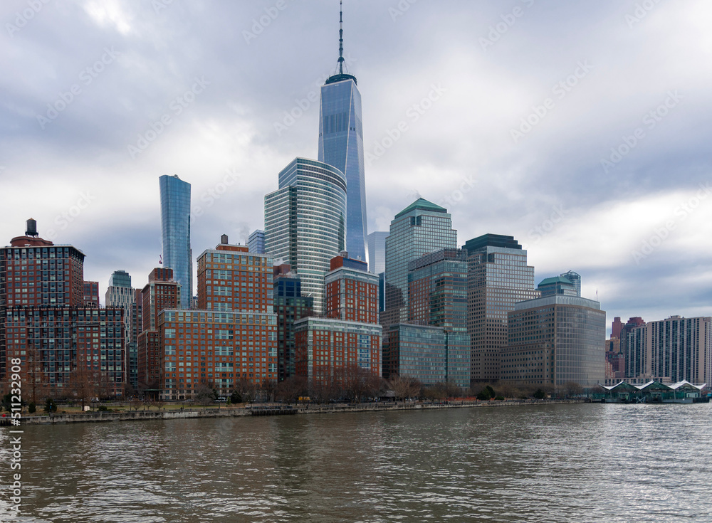 Obraz premium city skyline