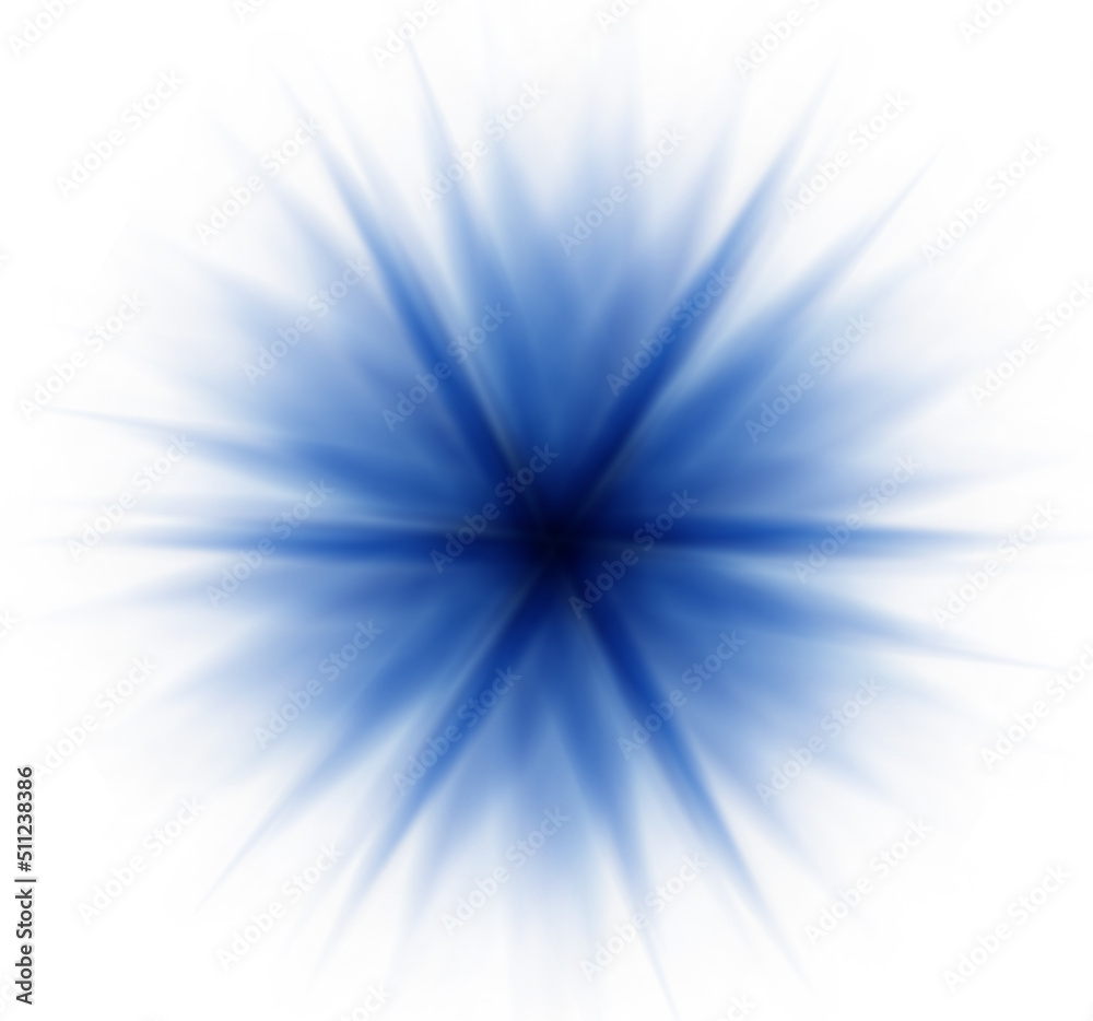 Fototapeta premium Abstract illustration blur, beautiful abstract blue background with light effect