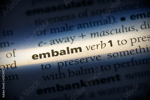 embalm