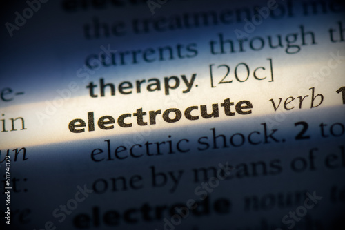 Canvas Print electrocute