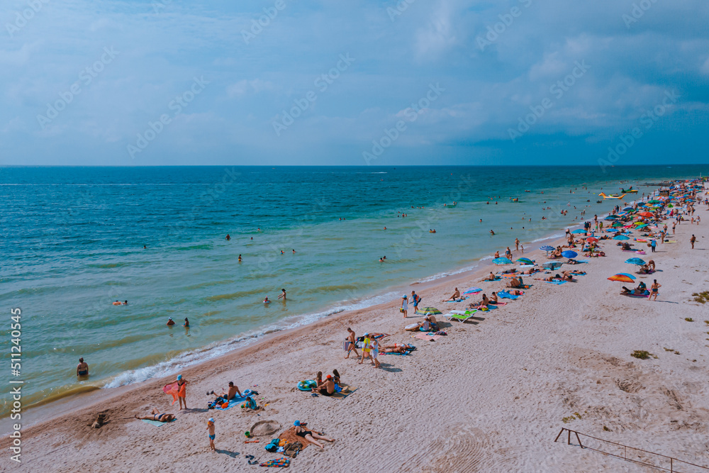 Rest on the seashore. Resort place. Rest on the seashore. Resort place.