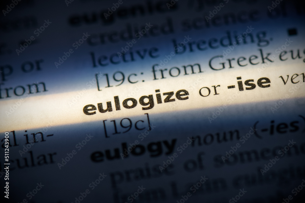 eulogize