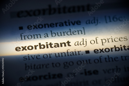exorbitant photo