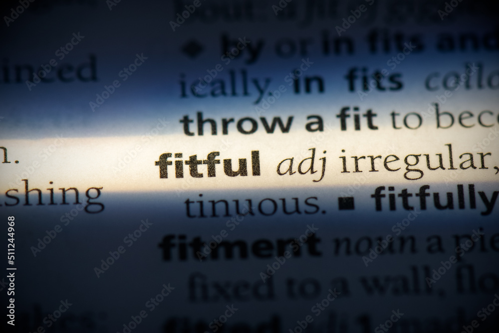 fitful