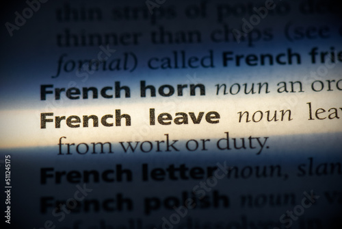 french leave