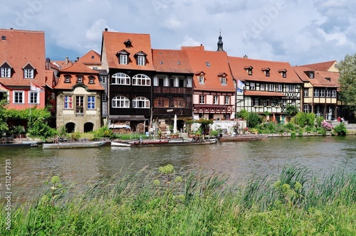 Bamberg, Klein Venedig, Regnitz, Fachwerkhäuser