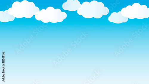 青空と白い雲