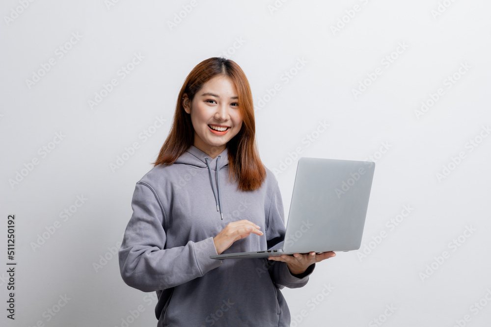 Beautiful Asian woman gesturing for advertisement editing on isolated background, portrait concept used for advertisement and signage, isolated over white background, copy space. Beautiful Asian woman gesturing for advertisement editing on isolated background, portrait concept used for advertisement and signage, isolated over white background, copy space.