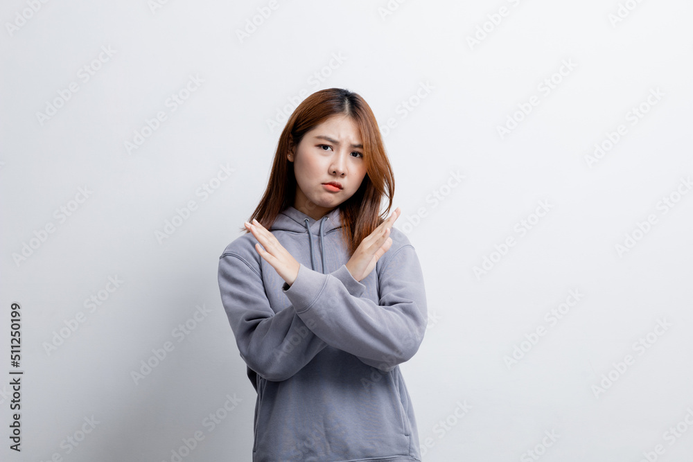 Beautiful Asian woman gesturing for advertisement editing on isolated background, portrait concept used for advertisement and signage, isolated over white background, copy space. Beautiful Asian woman gesturing for advertisement editing on isolated background, portrait concept used for advertisement and signage, isolated over white background, copy space.