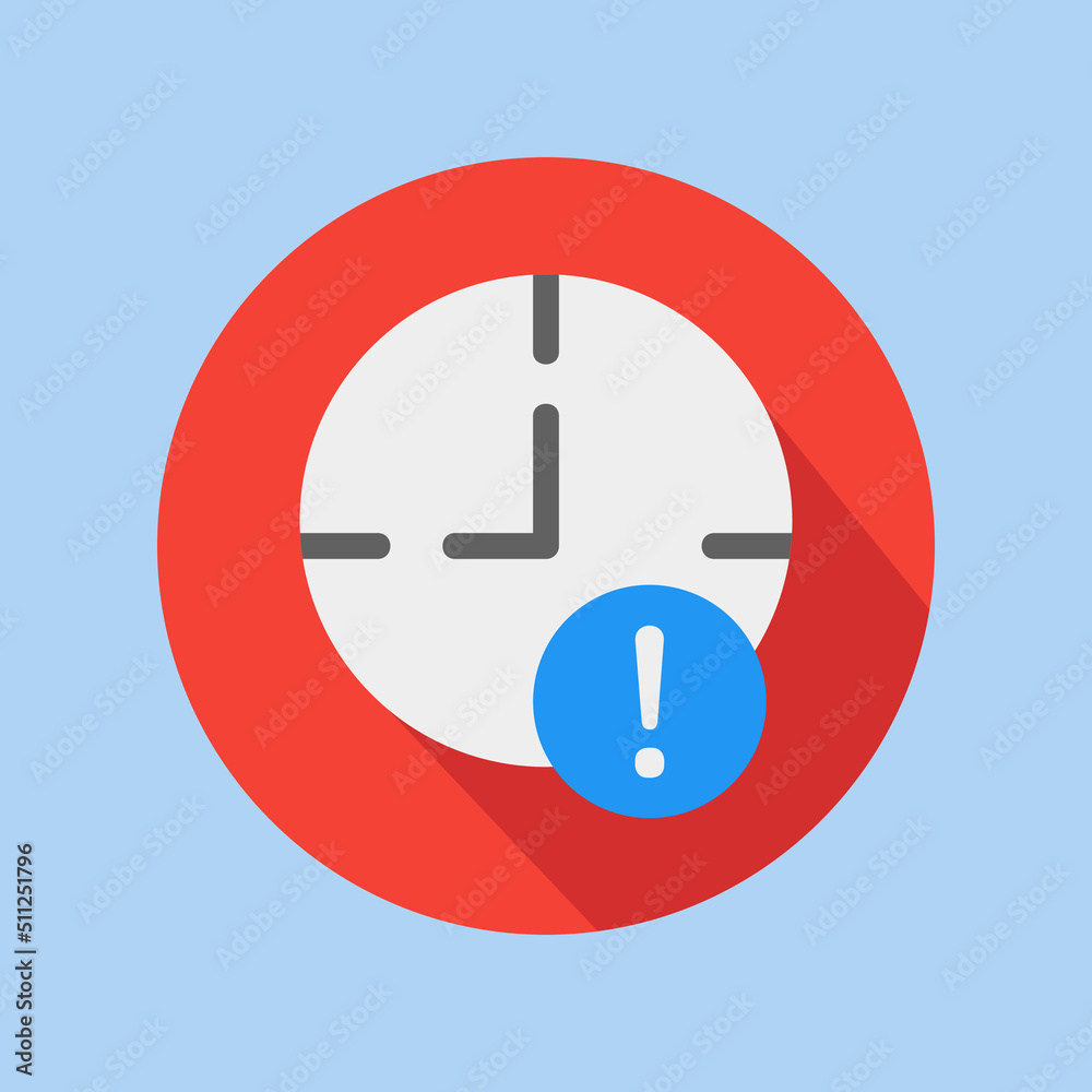 Pending icon in flat style about user interface, use for website mobile app presentation Pending icon in flat style about user interface, use for website mobile app presentation