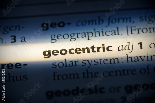 Принти на полотні geocentric