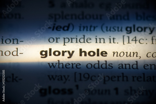 Obraz na płótnie glory hole