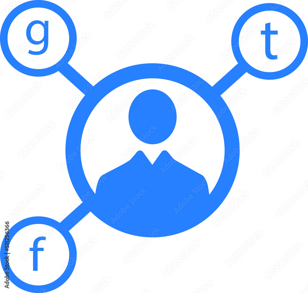 Media management icon, business management icon vector Media management icon, business management icon vector