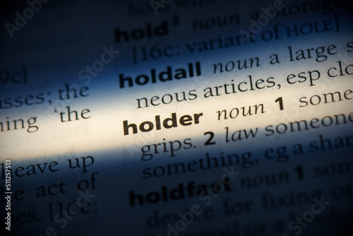 holder