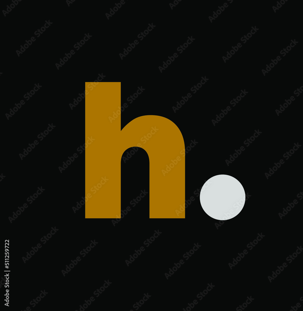 Golden H letter company name icon. H company monogram. Golden H letter company name icon. H company monogram.