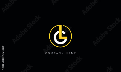 GL, LG Abstract Letters Logo Monogram