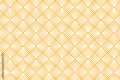 Wallpaper Mural Vector seamless halftone gradient stripes pattern. Repeating geometric overlapping square elements. Stylish monochrome background design. Torontodigital.ca