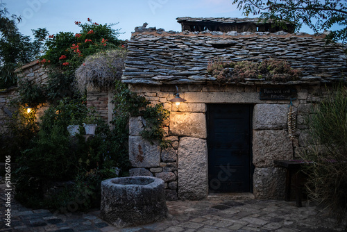 old Dalmatian village stone house that serves as a restaurant in Amadria Park Solaris Beach Resort 