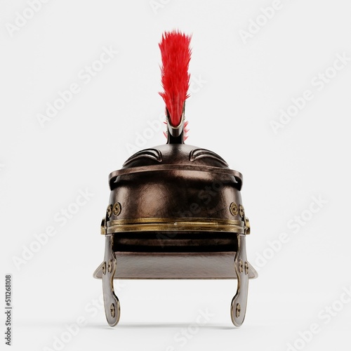 Wallpaper Mural Realistic 3D Render of Roman Helmet Torontodigital.ca