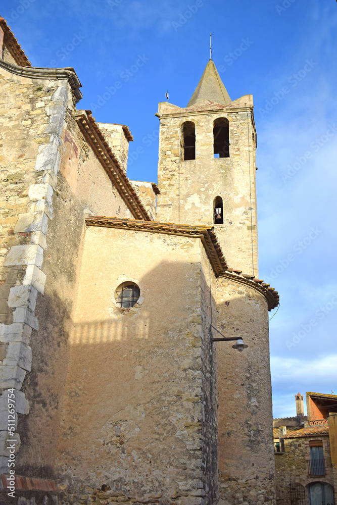 Iglesia de Sant Sadurni del Heura, Girona Cataluña 