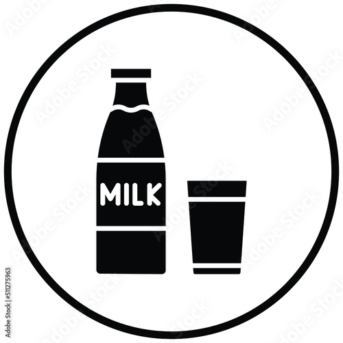 Milk Icon Style