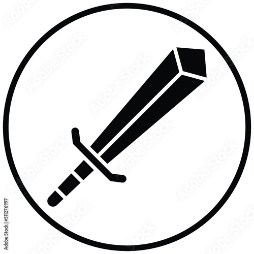 Sword Toy Icon Style