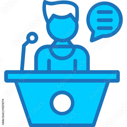 Speaking Icon