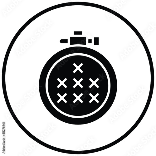 Cross Stitch Icon Style