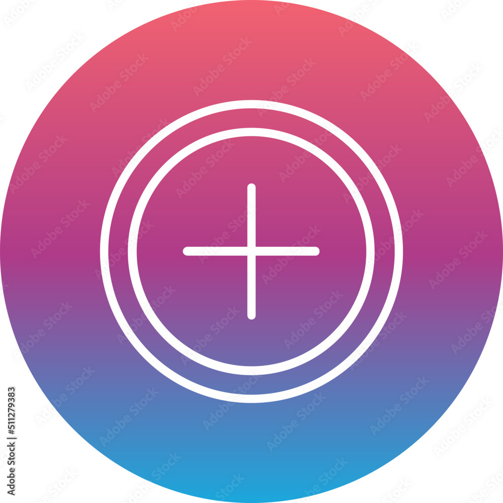 Obraz premium Plus Sign Icon