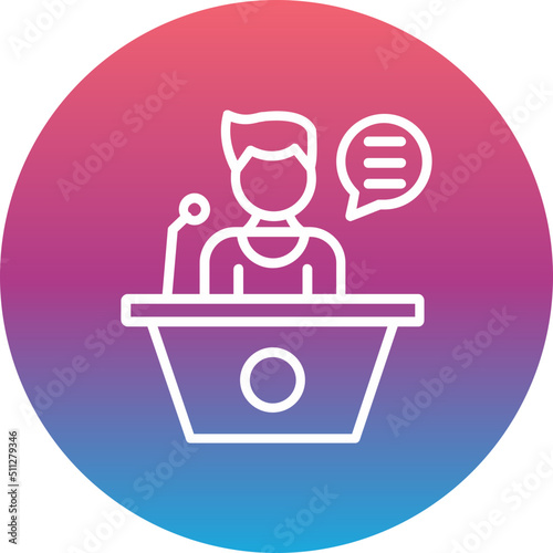 Speaking Icon