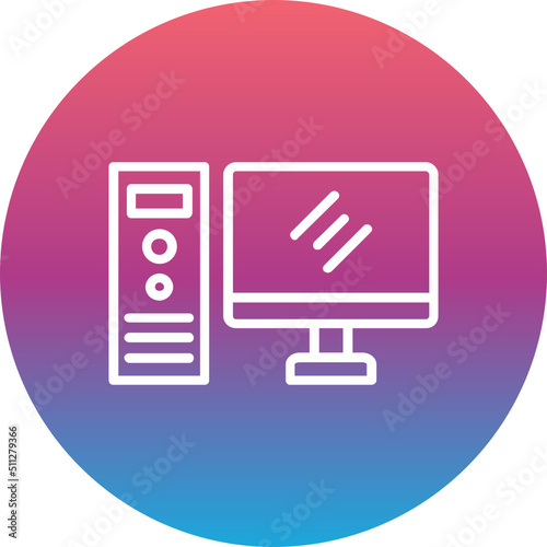 Desktop Computer Icon