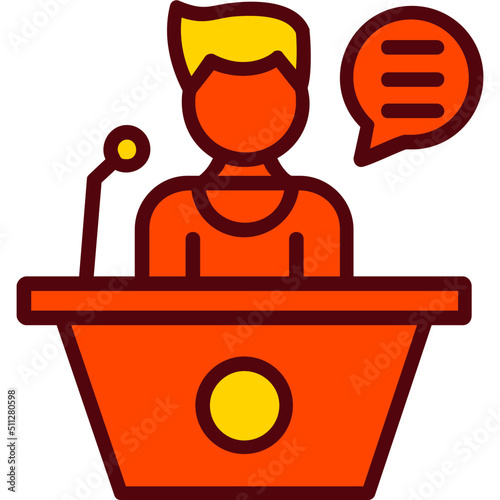 Speaking Icon